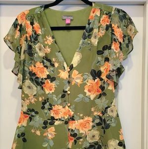 Floral Vince Camuto blouse
